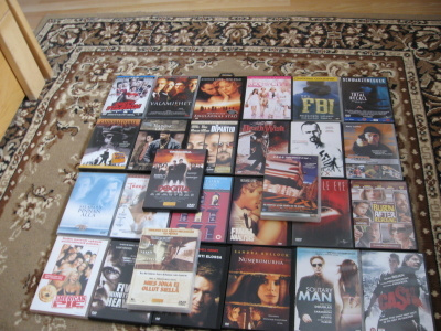 DVD ELOKUVIA  27 KPL