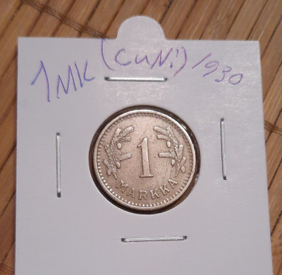 1 markka (CuNi) 1930