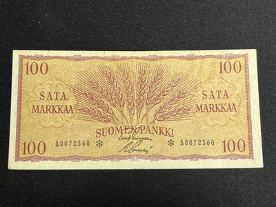 100mk 1957 A-sarja tähdellä