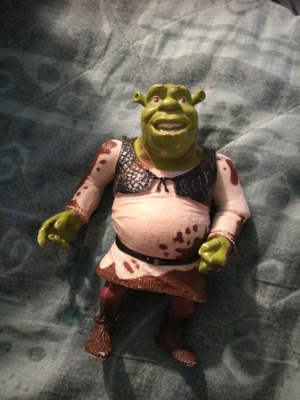 Figure vihreä original Hasbro 2004 Shrek