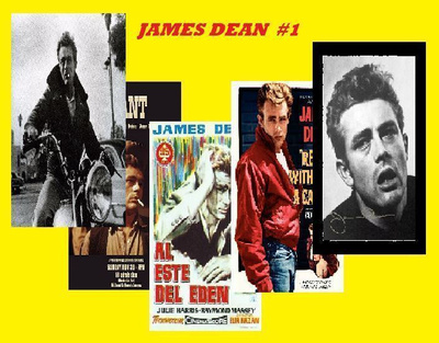 JAMES DEAN --- julistesetti 5kpl --- 21cm x 30cm #1