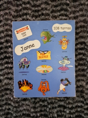 Janne nimitarra 6 arkkia