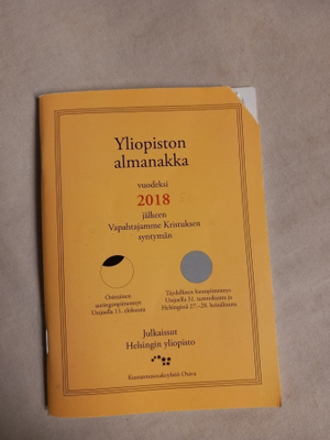 huuda syntymävuotesi almanakka 2018