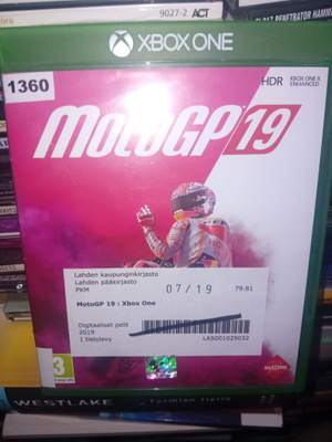 XBOXONE MOTOGP 19 ( SIS POSTIKULU )