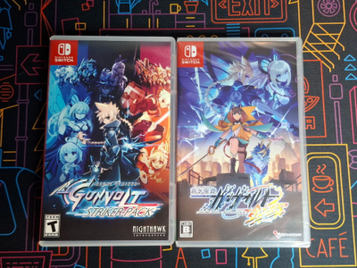 Azure Striker Gunvolt Striker pack (1+2) & 3 Nintendo Switch