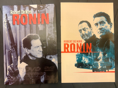 RONIN BOOKLET ELI VIHKONEN KAHDESTA ERI DVD JULKAISUSTA