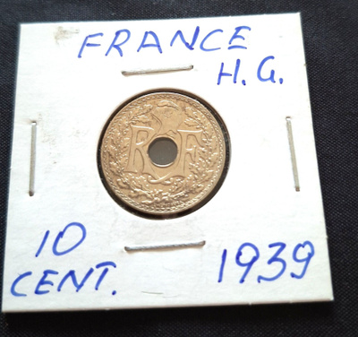 Ranksa 10cent 1939 Unc!