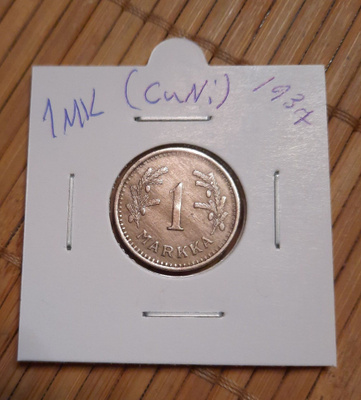 1 markka (CuNi) 1937