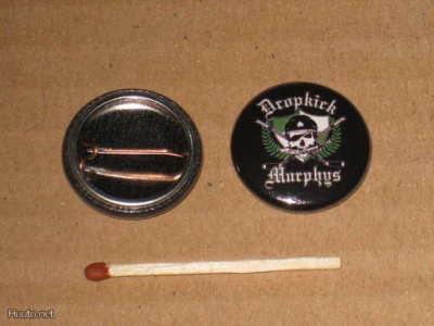 Dropkick Murphys rintanappi 1" (n2)