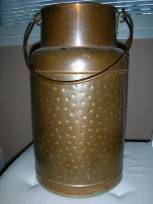 Vanha kupari maitotonkka