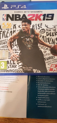 PS4 NBA 2k19 videopeli