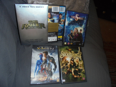 DVD 5 kpl sekalaisia