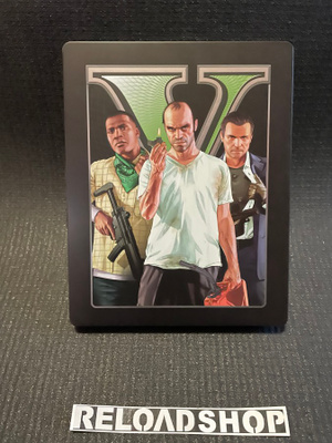 Grand Theft Auto V Steelbook Edition + SLEEVE PS3 - CiB