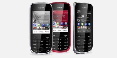 Nokia 203 puhelin - musta