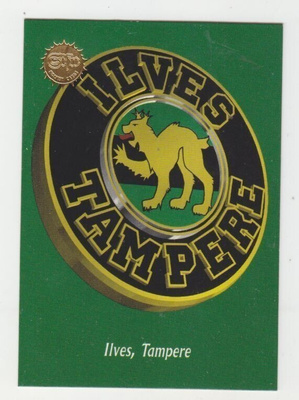 94-95 Sisu Ilves  logo kortti.