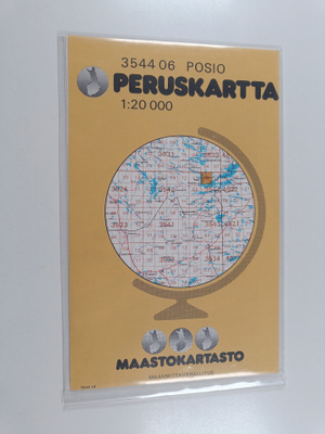 Peruskartta 1:20000, N:o 3544 06 : Posio