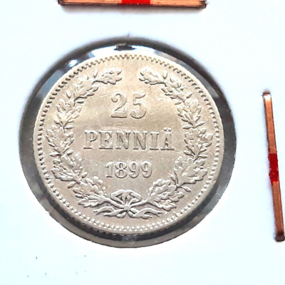 25 penniä 1899 SNY 281