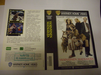 Vhs kansipaperi Fix - YKSINÄINEN MATKAILIJA (Sis.postikulut)