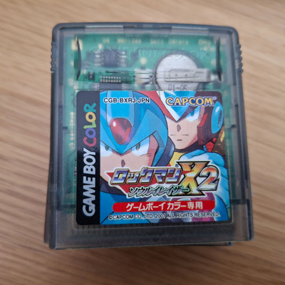 Game boy Color Rockman X2 Soul Eraser JPN