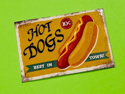 Hot Dogs Jääkaappimagneetti