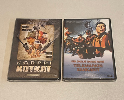 Korppikotkat (1979) + Telemarkin sankarit (1965) DVD:t