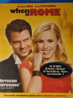 WHEN IN ROME  BLU-RAY