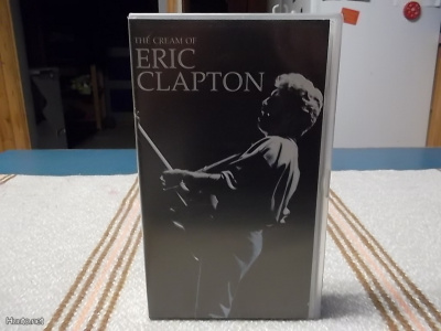 THE CREAM OF ERIC CLAPTON vhs
