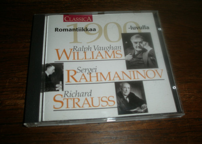 Romantiikkaa 1900-l. Williams Strauss Rahmaninov CD