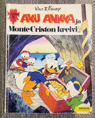 AKU ANKKA JA MONTE CRISTON KREIVI / KLASSIKKO II