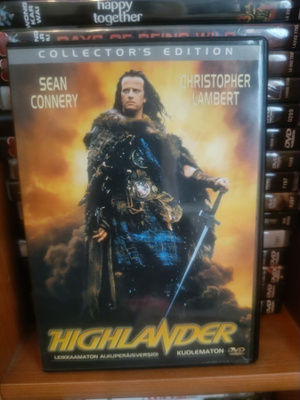 Highlander - Kuolematon (1986) DVD Suomijulkaisu