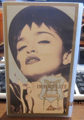 The Immaculate collection Madonna vhs