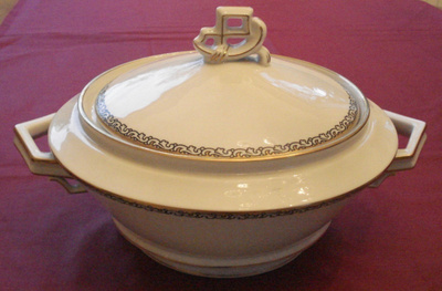 ROSENTHAL Soppakulho / Terriini v.1927 Art Deco