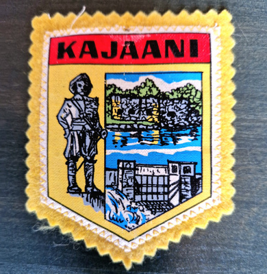 Kajaani Vintage kangasmerkki