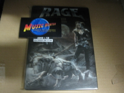 RAGE - FULL MOON IN ST. PETERSBURG 2DVD+CD STEELCASE UUSI
