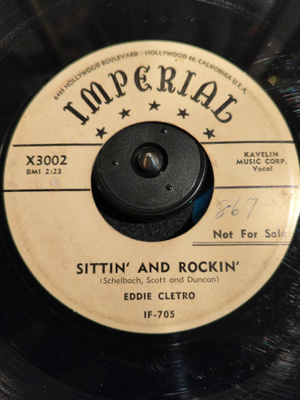 EDDIE CLETRO,IMPERIAL 3002