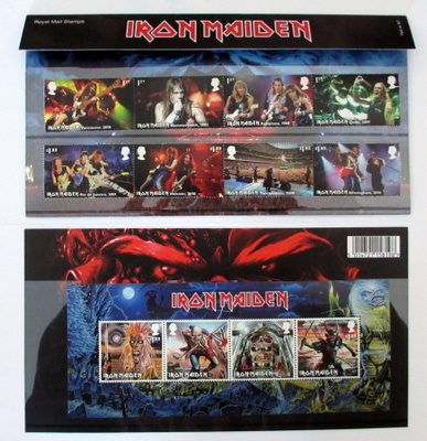 IRON MAIDEN postimerkkejä