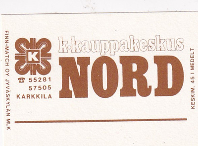 Karkkila, Kauppakeskus NORD  b689