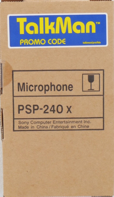Promo Talkman + PSP Microphone (PSP-240 X)