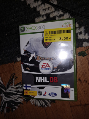 Xbox 360 NHL 08 peli CIB