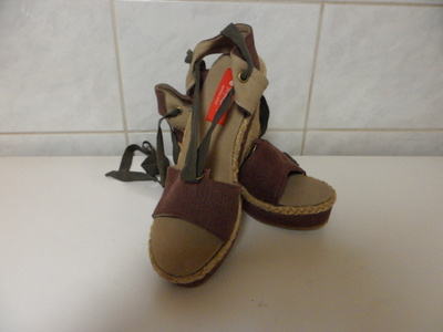 Uudet, ruskeat Björn Borg platform espadrillossandaalit,40
