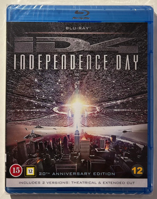 INDEPENDENCE DAY - Blu-ray, uusi