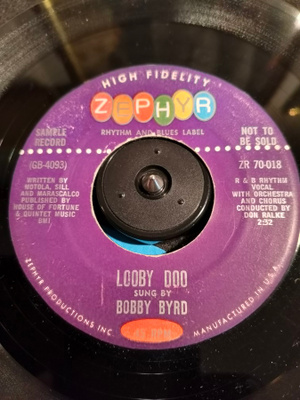 BOBBY BYRD,ZEPHYR 018