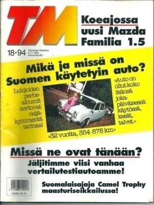 TM – Tekniikan Maailma 18 / 1994 - lehti