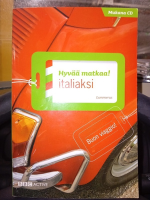 Hyvää matkaa Italiaksi + CD ( SIS POSTIKULU  )
