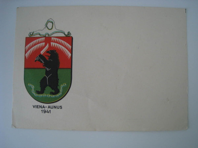 Kenttäpostia Viena-Aunus 1941 kulkematon