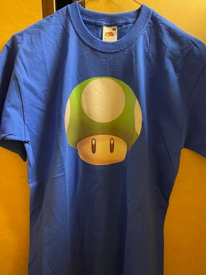 Super Mario sieni paita S vihr