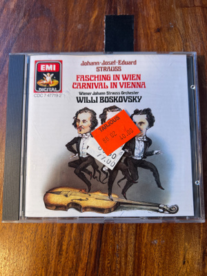 Johan, Eduard & Josef Strauss cd