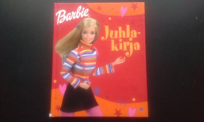 Barbie Juhlakirja kovakantinen kirja 32s (Mattell 2000)