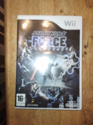 Wii Star Wars The Force Unleashed videopeli