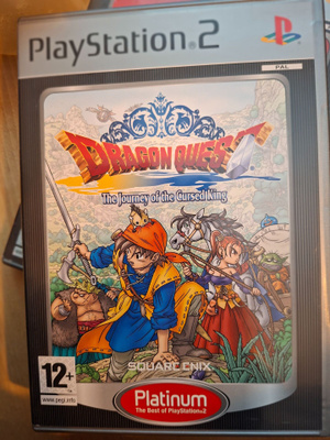 PS2 Dragon Quest Journey of the Cursed Ki + kotelo ja ohjeet